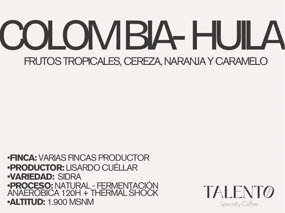COLOMBIA - HUILA - SIDRA