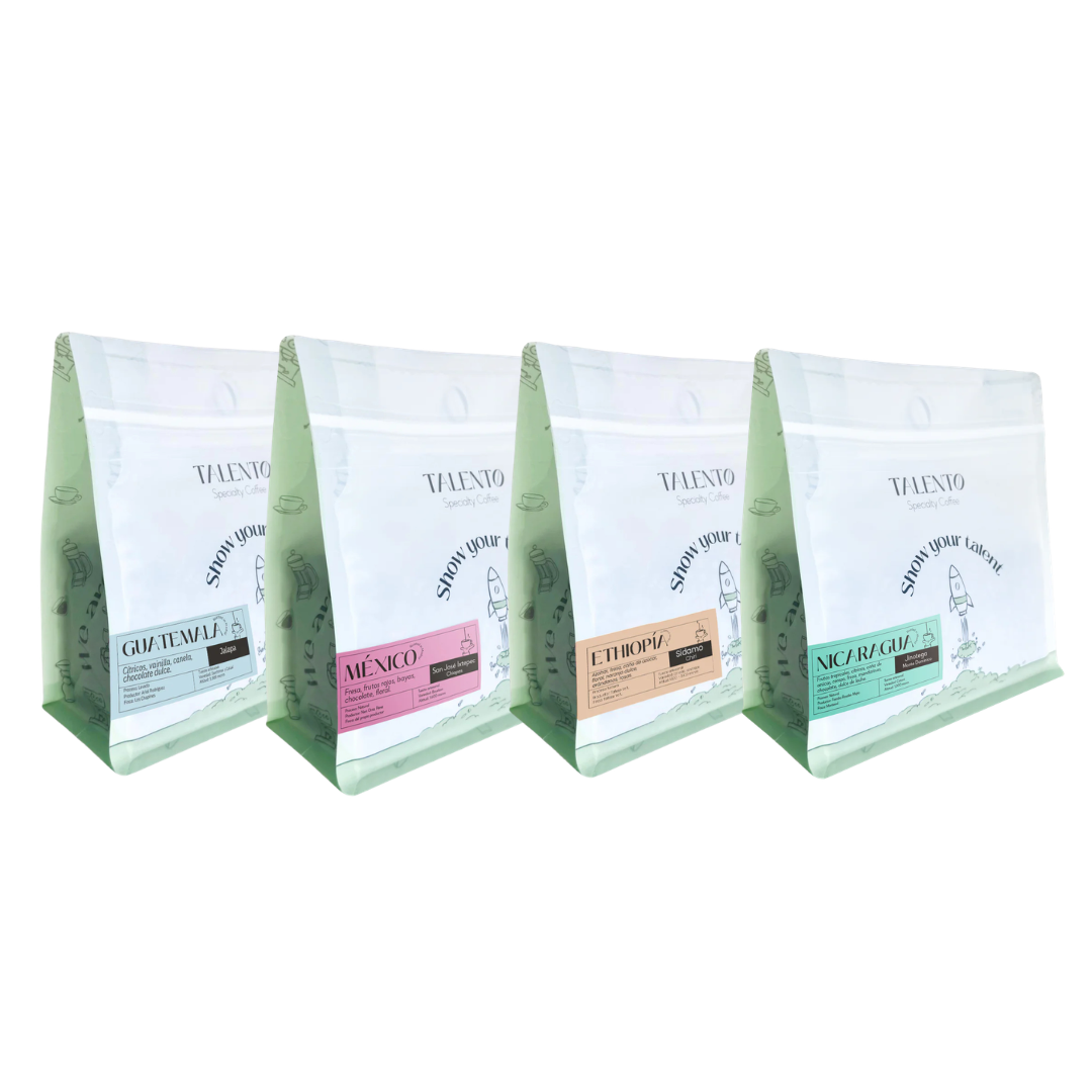 PACK “TALENTOSO” DE CAFÉS DE ESPECIALIDAD 250gr.
