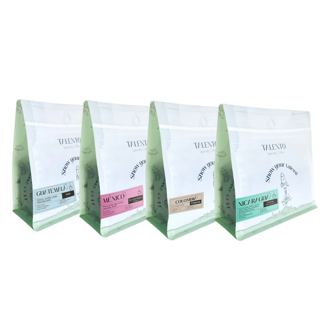 PACK “TALENTOSO” DE CAFÉS DE ESPECIALIDAD 250gr.