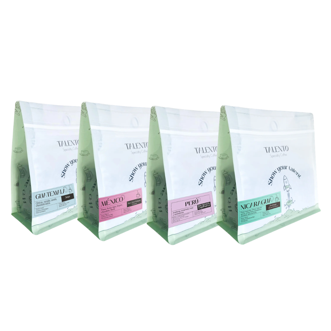 PACK “TALENTOSO” DE CAFÉS DE ESPECIALIDAD 250gr.