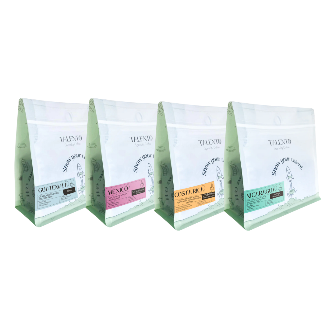 PACK “TALENTOSO” DE CAFÉS DE ESPECIALIDAD 250gr.